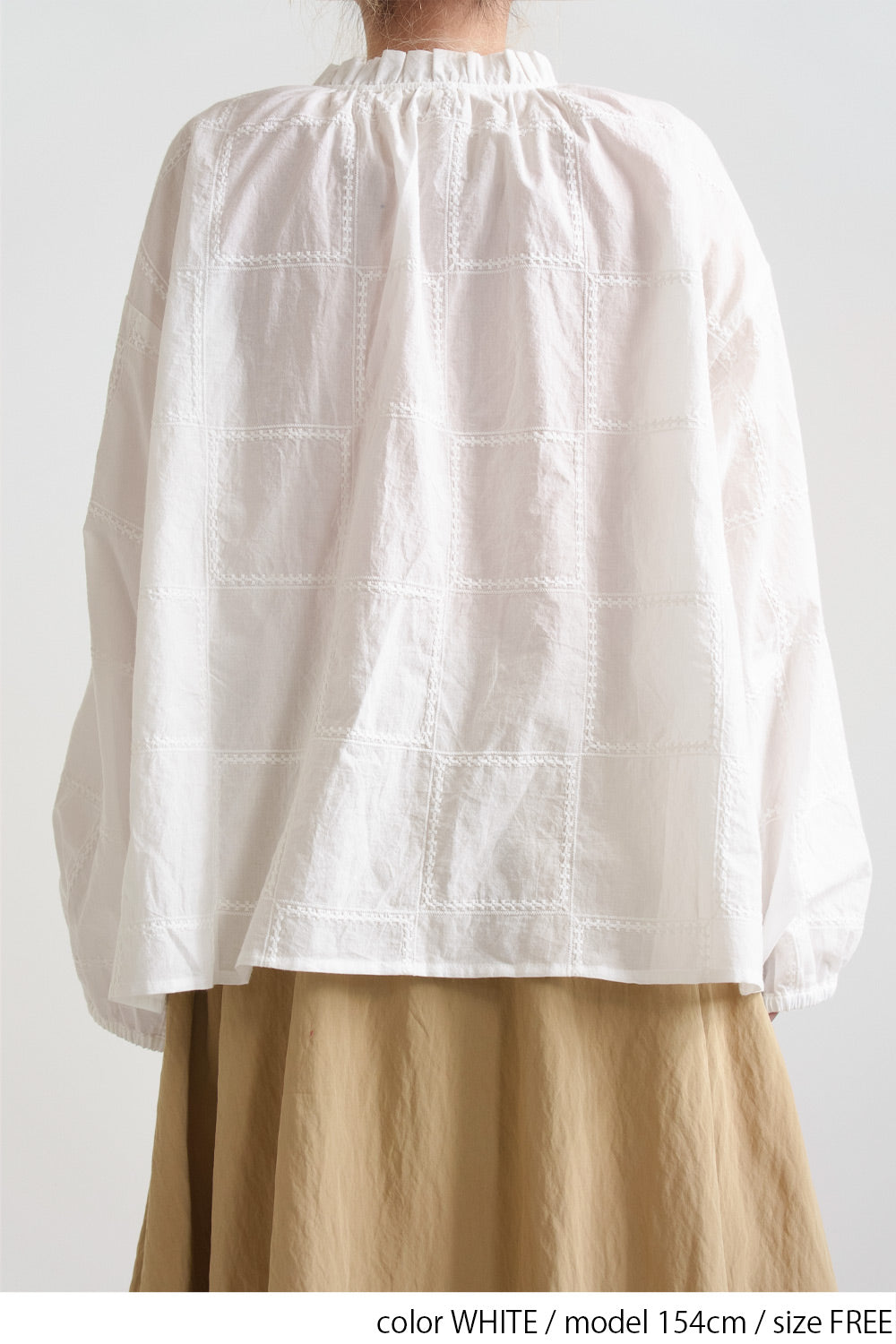 WHITE / 154cm / FREE