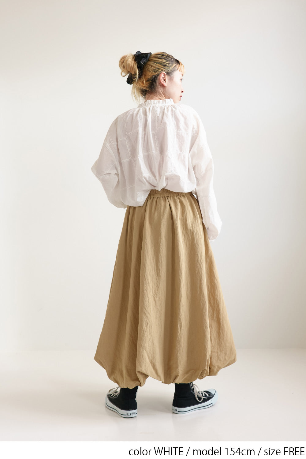 WHITE / 154cm / FREE