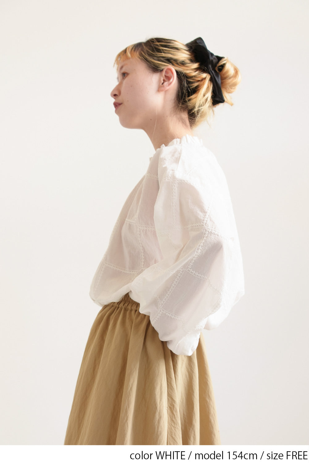 WHITE / 154cm / FREE