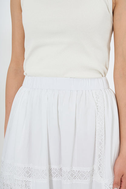 Patchwork Lace Skirt