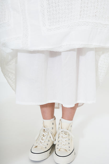 Patchwork Lace Skirt