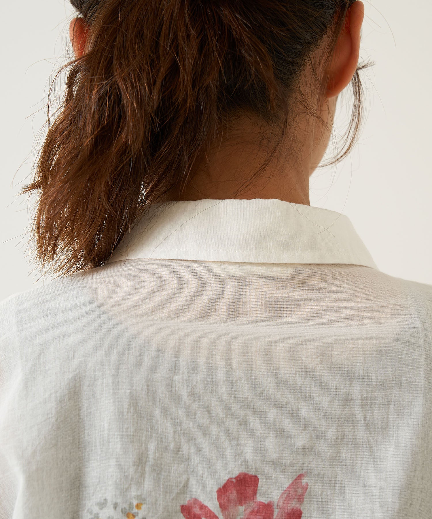 Back print shirt