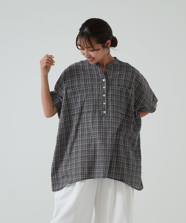 《4月28日入荷》ヘンリースキッパーポケ付きチュニック