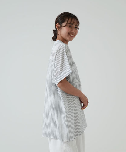 ★《Scheduled to arrive April 28》Henley skipper tunic with pocket