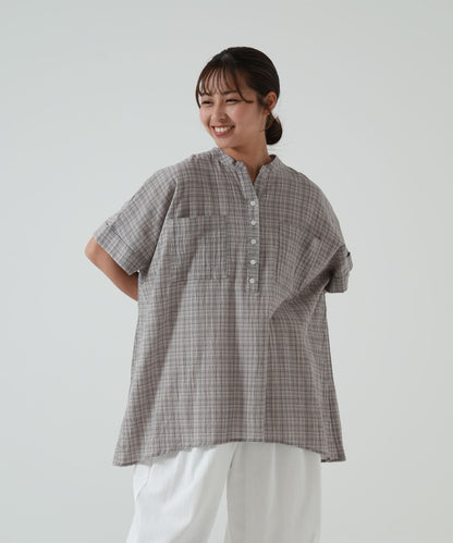 ★《Scheduled to arrive April 28》Henley skipper tunic with pocket