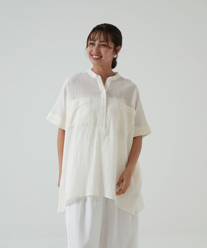 ★《Scheduled to arrive April 28》Henley skipper tunic with pocket