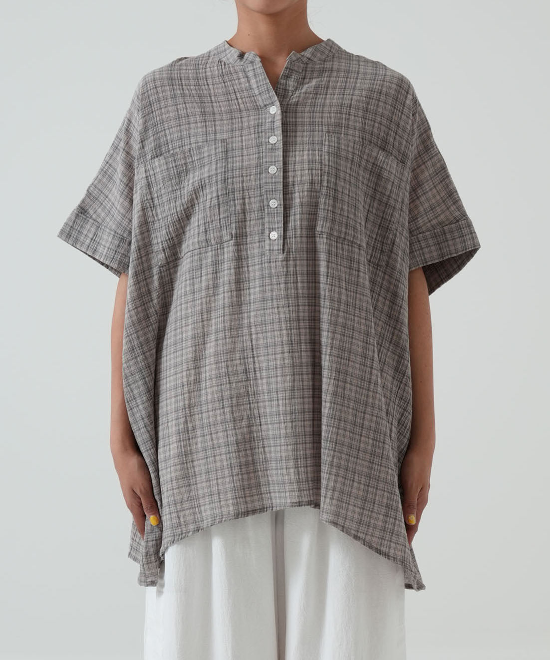 ★《Scheduled to arrive April 28》Henley skipper tunic with pocket