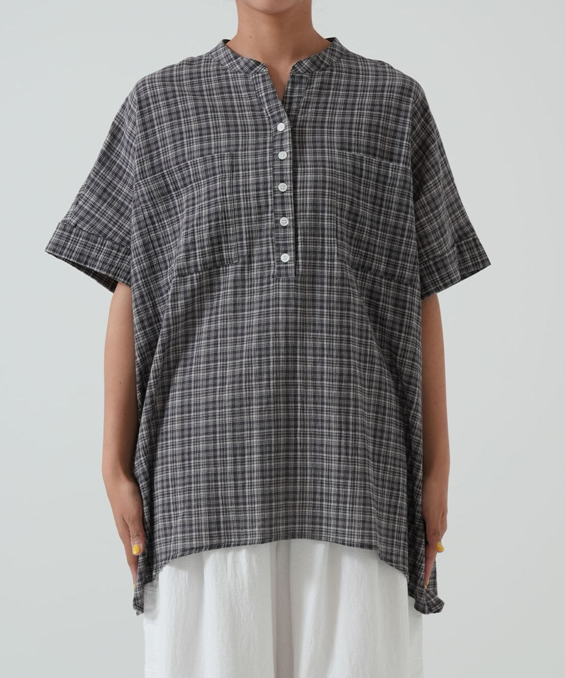 ★《Scheduled to arrive April 28》Henley skipper tunic with pocket