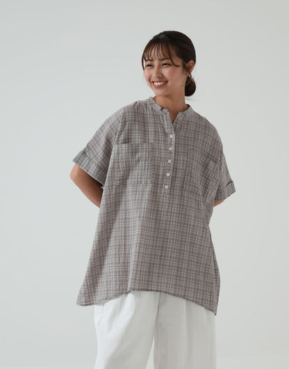 ★《Scheduled to arrive April 28》Henley skipper tunic with pocket