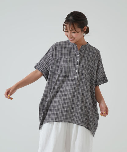 ★《Scheduled to arrive April 28》Henley skipper tunic with pocket