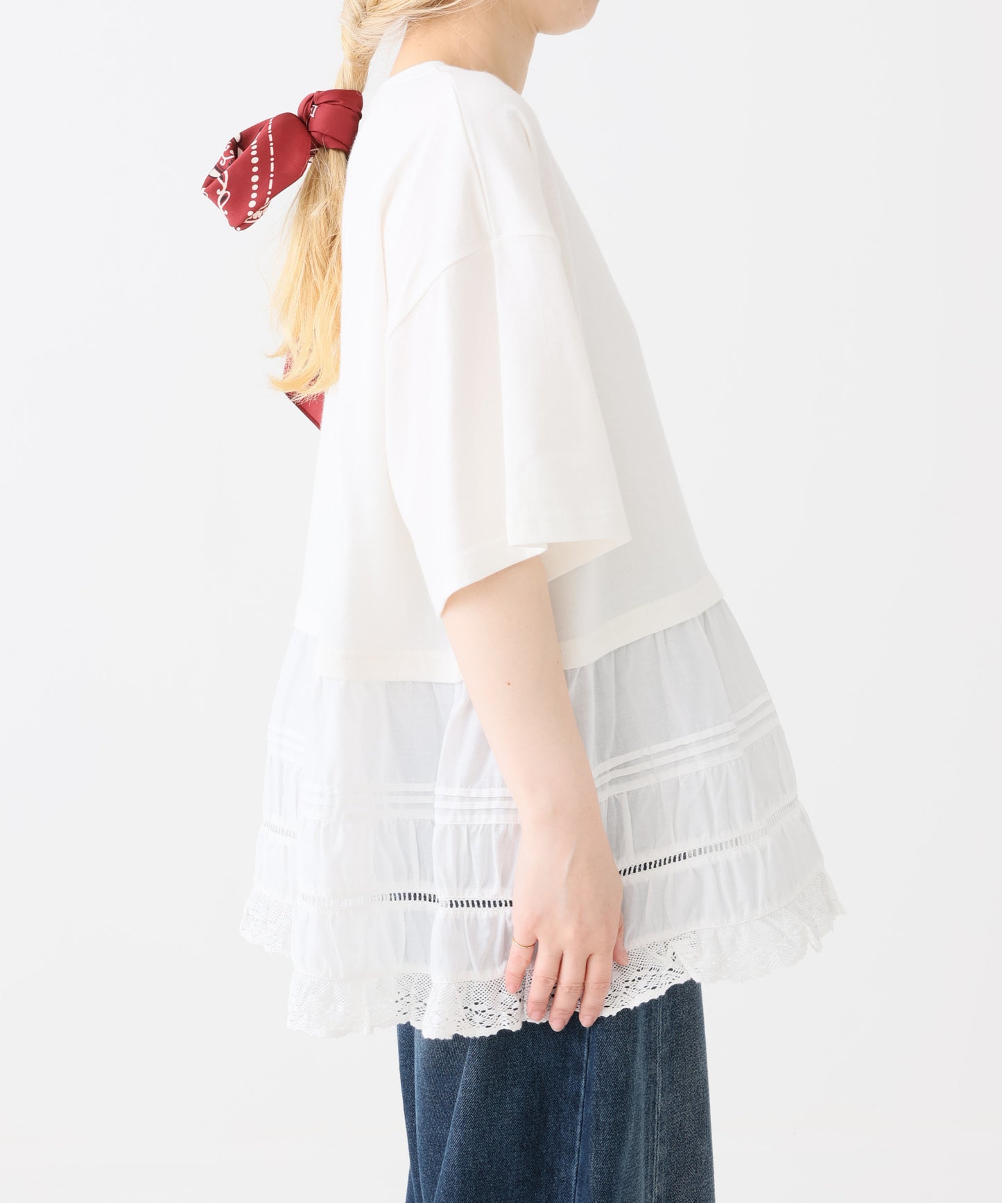 ホワイト / 154cm / FREE