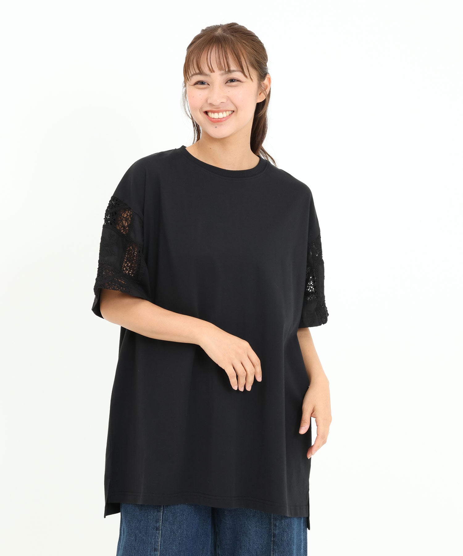 ブラック / 162cm / FREE