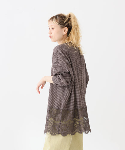 チェックチャコール / 154cm / FREE