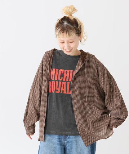 チェックブラウン / 154cm / FREE