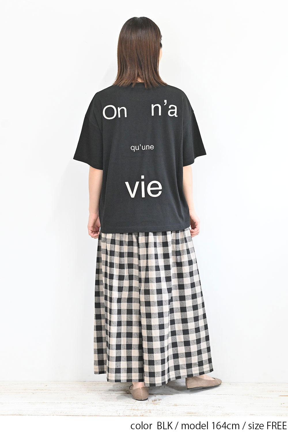 ≪OUTLET SALE≫PARISプリント刺繍TEE