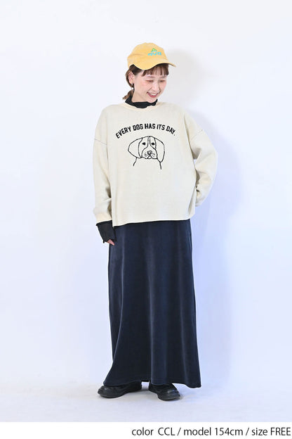 ベロアロングスカート