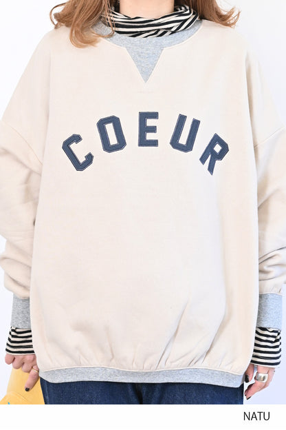 COEURゆったりプルオーバー