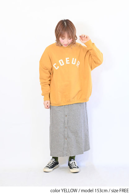 COEURゆったりプルオーバー