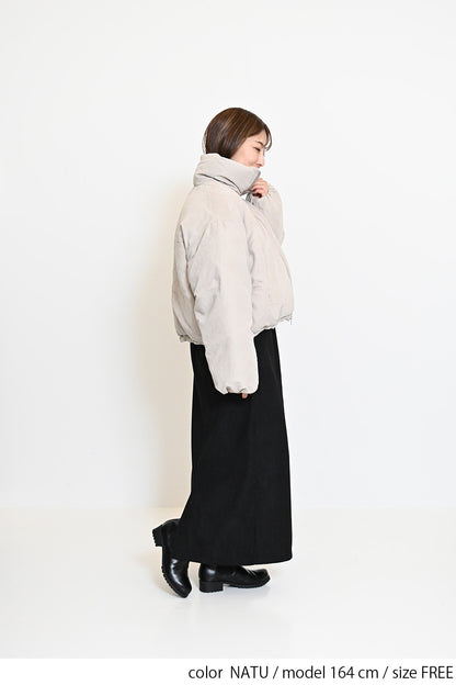 ≪SALE≫Padded Stand Collar Short Jacket
