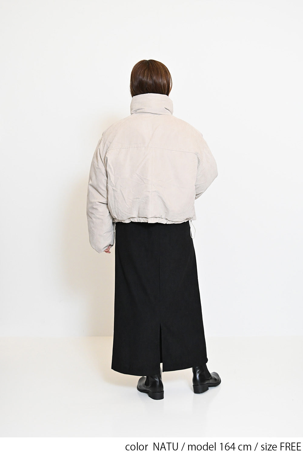 ≪SALE≫Padded Stand Collar Short Jacket