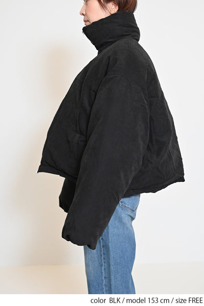 ≪SALE≫Padded Stand Collar Short Jacket