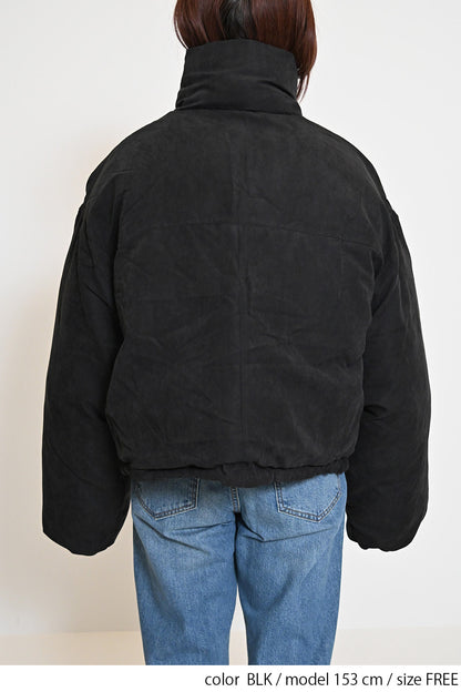 ≪SALE≫Padded Stand Collar Short Jacket