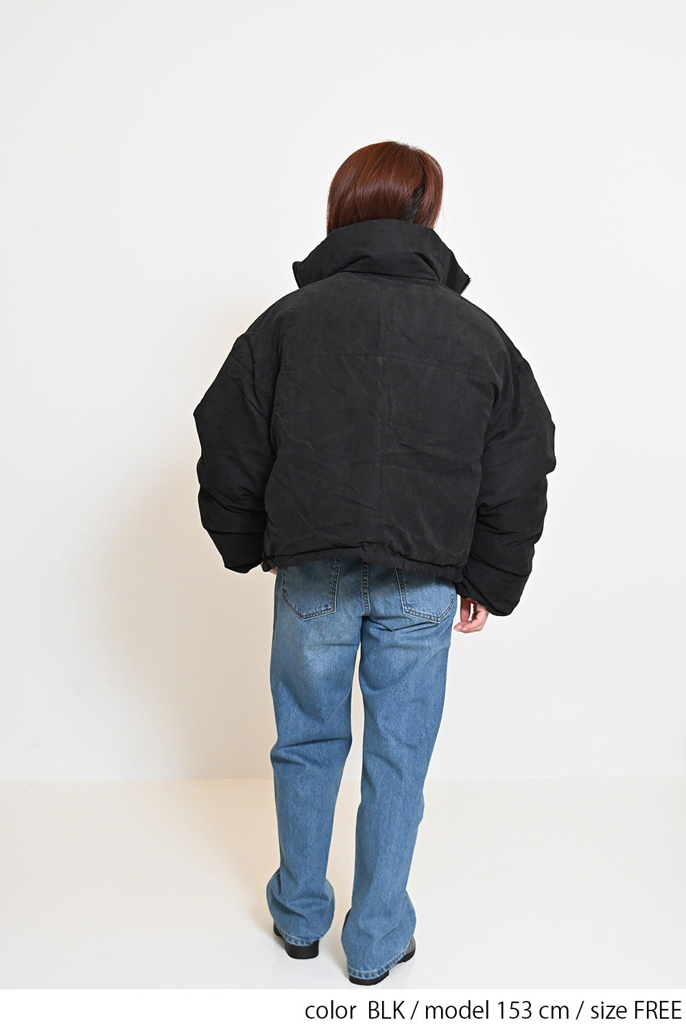 ≪SALE≫Padded Stand Collar Short Jacket