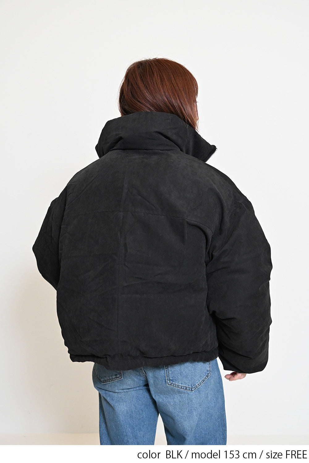 ≪SALE≫Padded Stand Collar Short Jacket