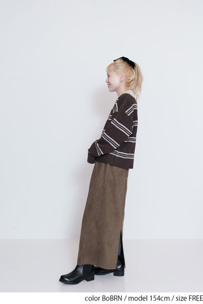 ≪SALE≫Knit Polo Pullover