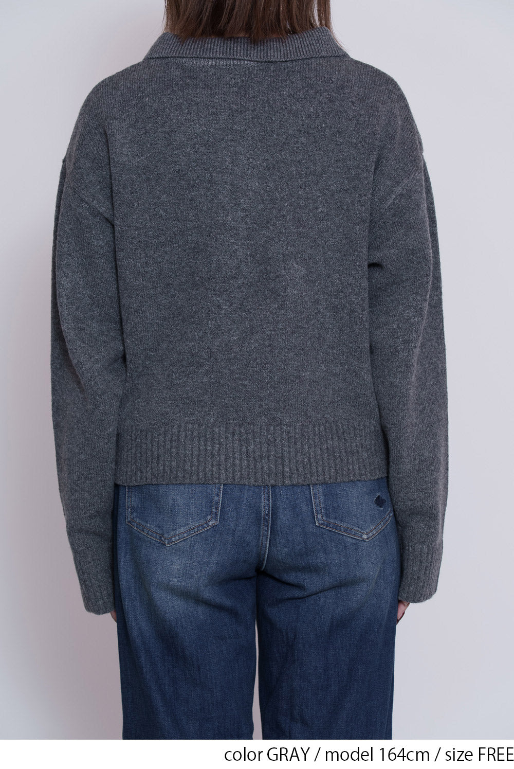 ≪SALE≫Knit Polo Pullover
