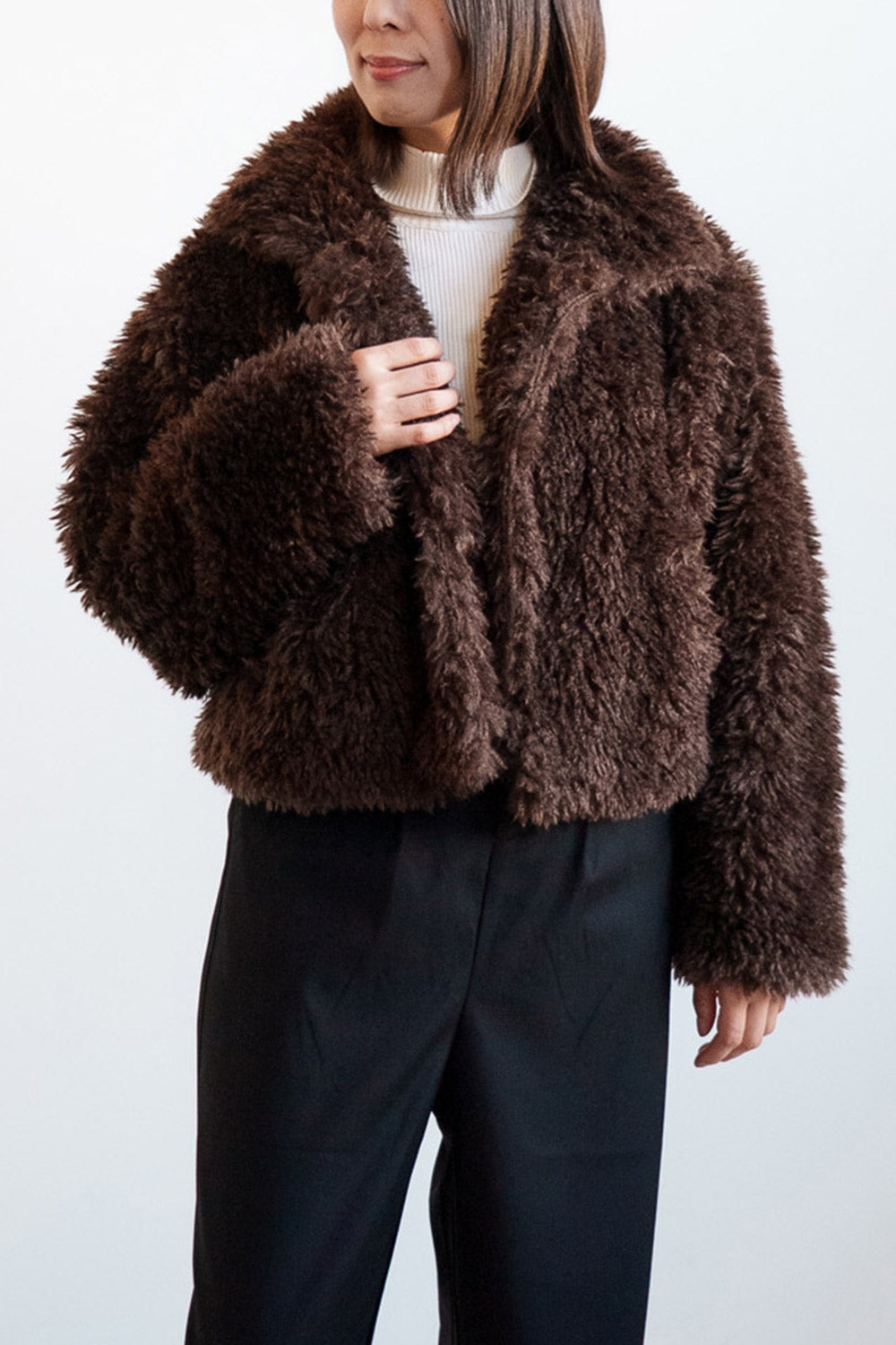 ≪SALE≫チベットラムフェイクファーショートジャケット – HEART MARKET