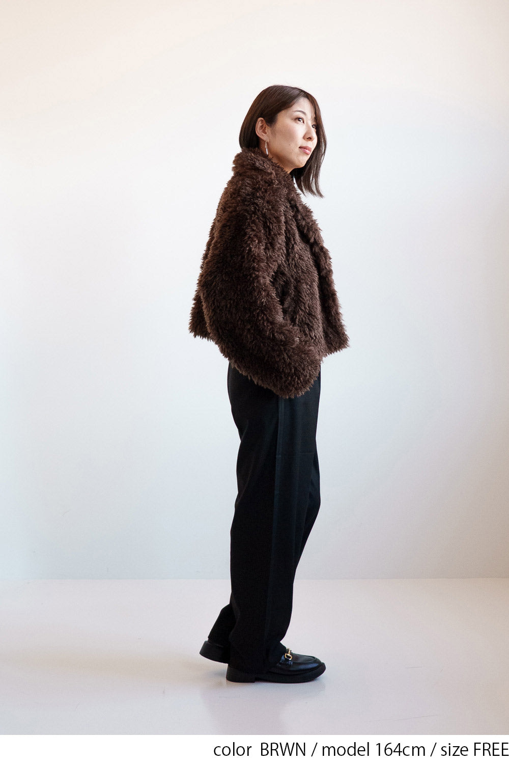 ≪SALE≫チベットラムフェイクファーショートジャケット – HEART MARKET