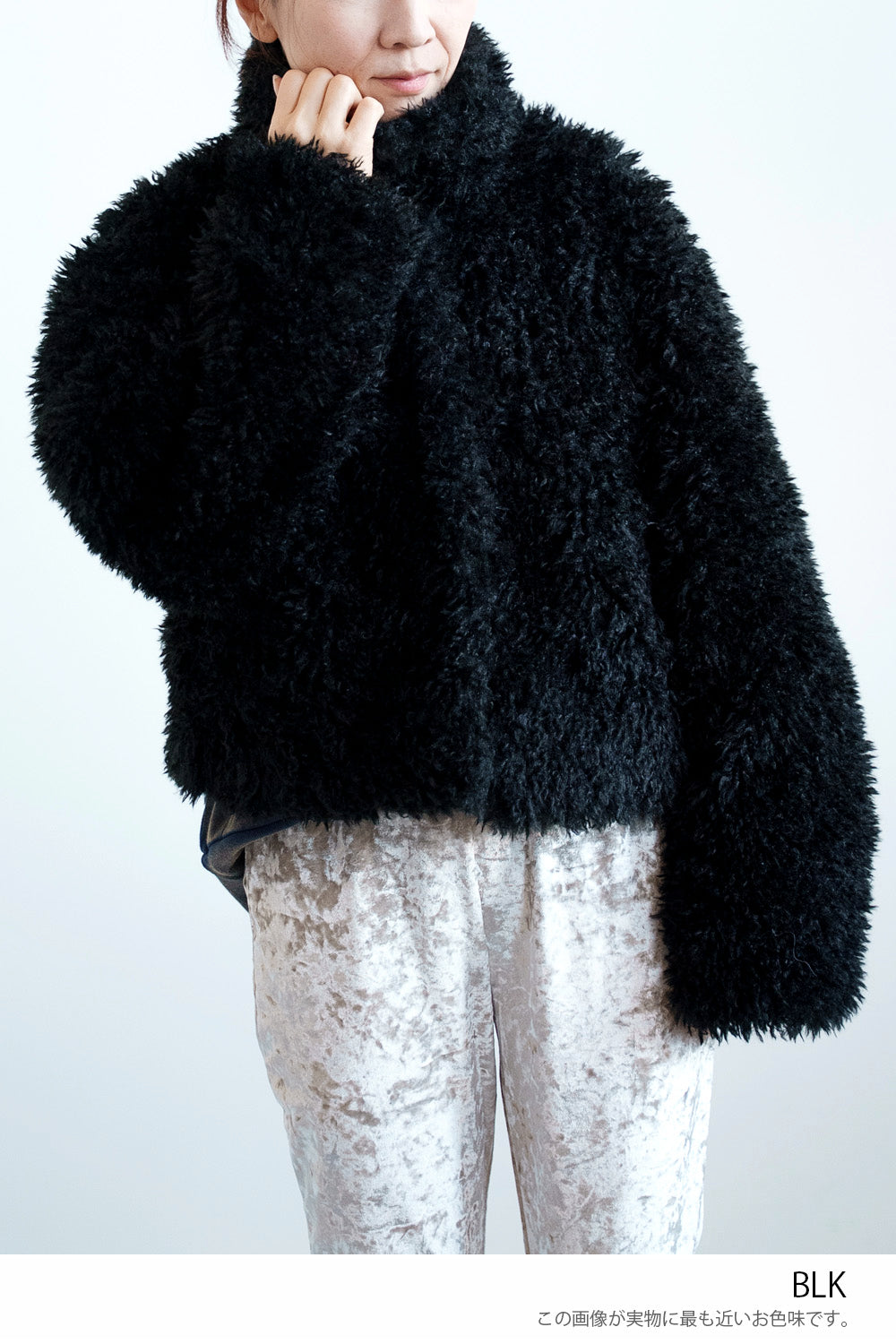 ≪SALE≫チベットラムフェイクファーショートジャケット – HEART MARKET