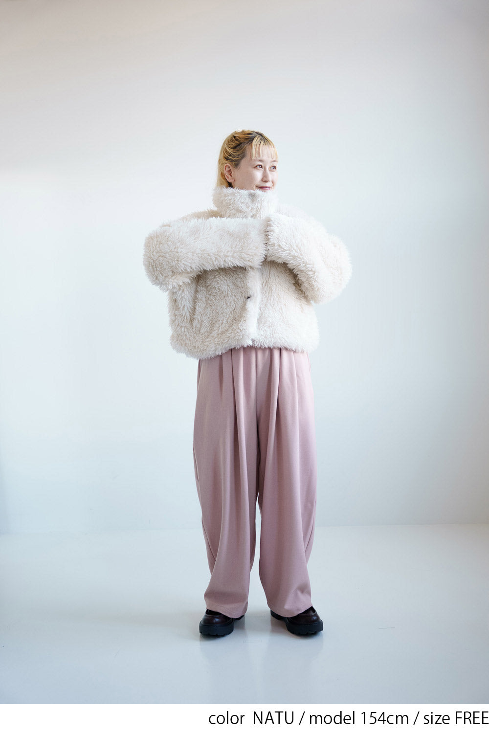 ≪SALE≫チベットラムフェイクファーショートジャケット – HEART MARKET