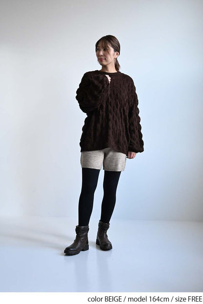 アルパカタッチショートパンツ