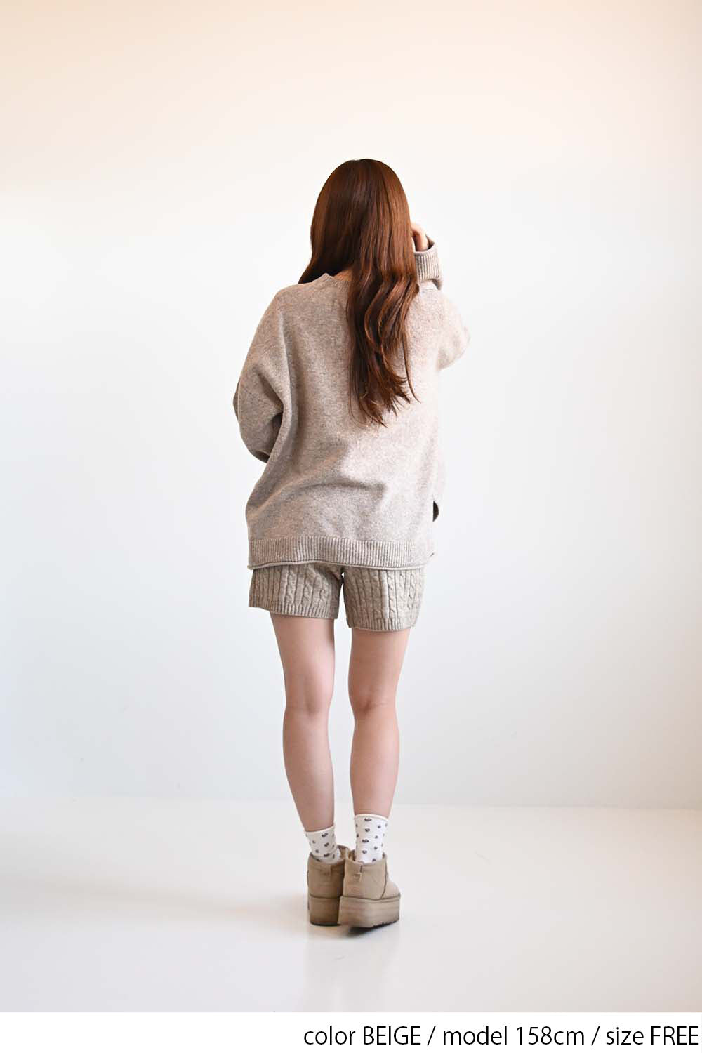 アルパカタッチケーブルショートパンツ