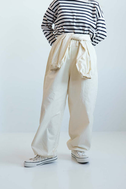 ≪SALE≫Waist-Tie Jogger Pants