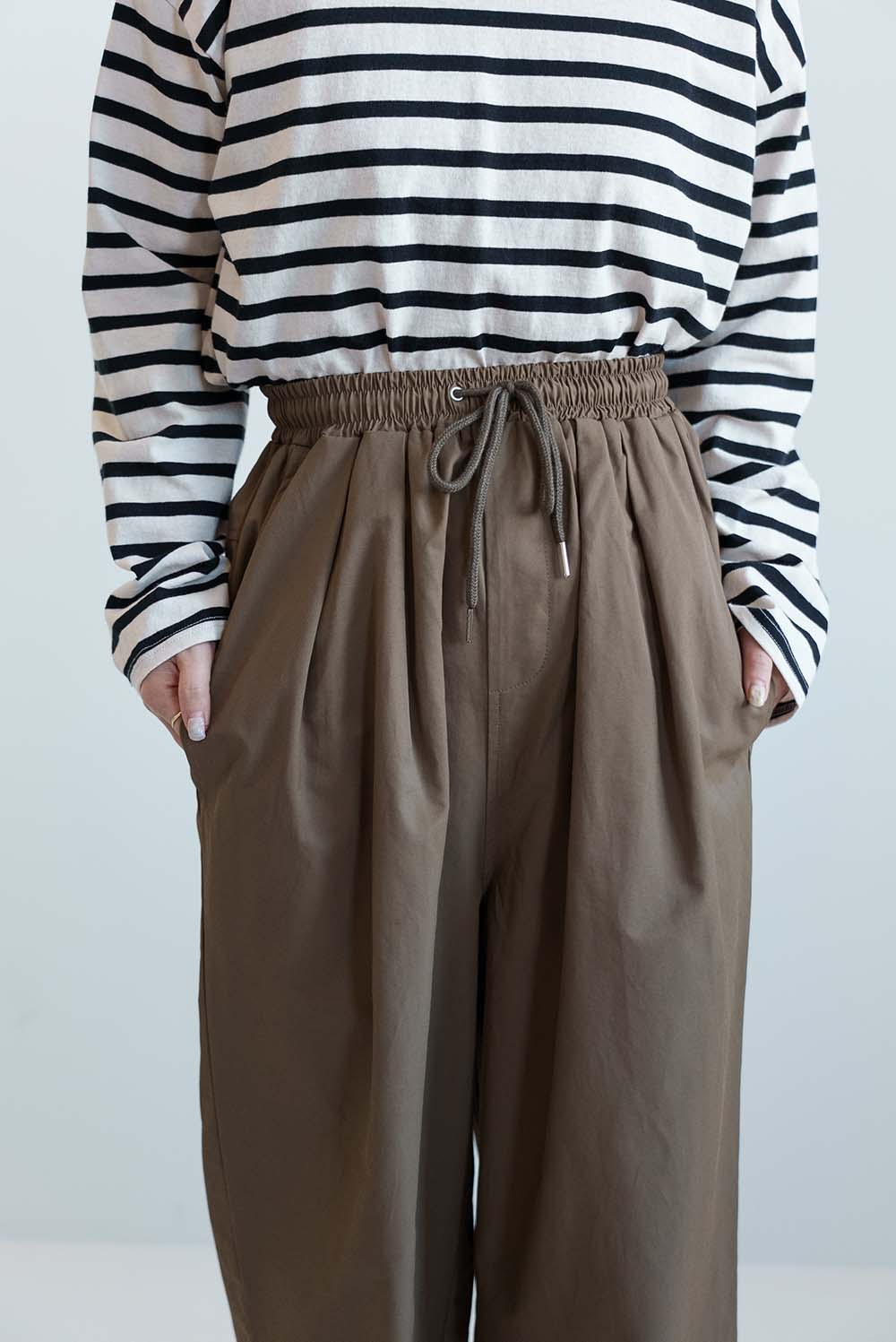 ≪SALE≫Waist-Tie Jogger Pants