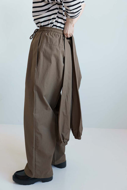 ≪SALE≫Waist-Tie Jogger Pants