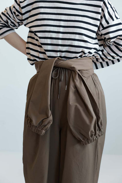 ≪SALE≫Waist-Tie Jogger Pants