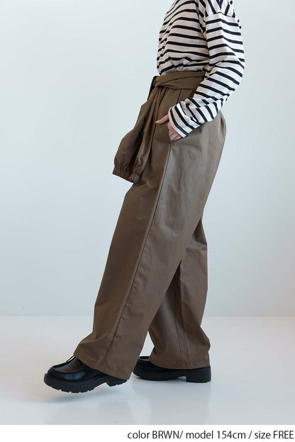 ≪SALE≫Waist-Tie Jogger Pants