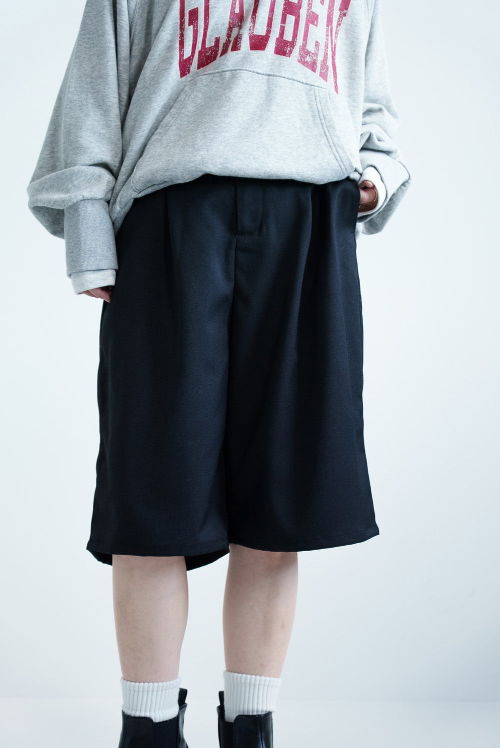 Tuck Half Pants