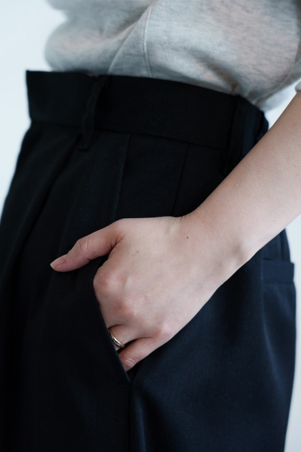Tuck Half Pants
