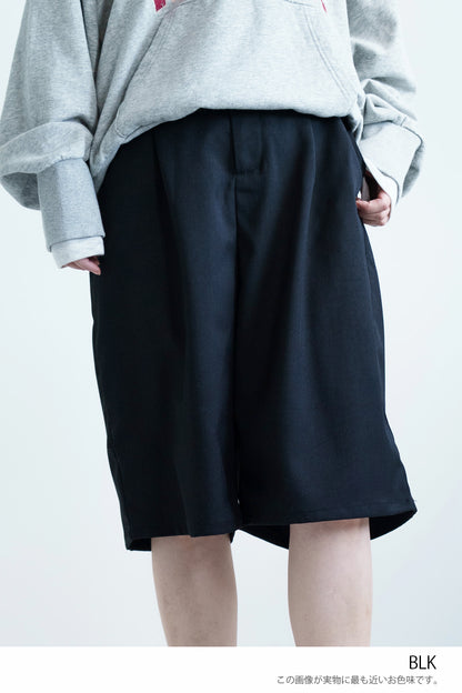Tuck Half Pants