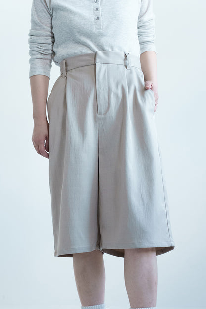 Tuck Half Pants