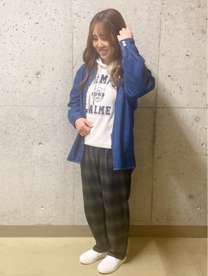 ≪SALE≫ Printed Raglan Loose Hoodie