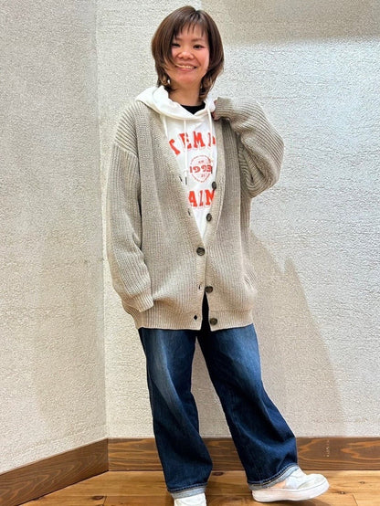 ≪SALE≫ Printed Raglan Loose Hoodie