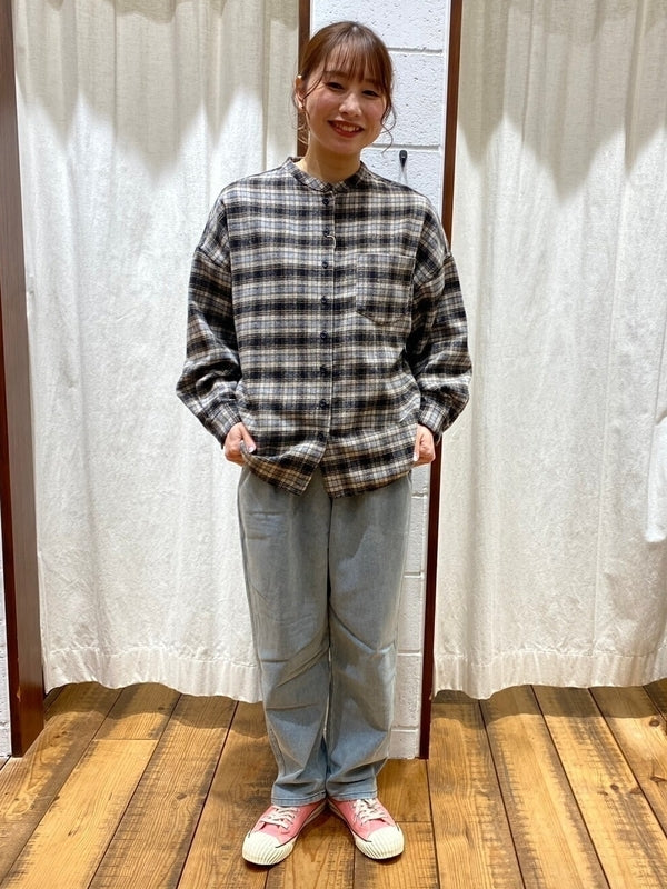 ≪SALE≫★Not Public for Autumn/Winter Sale Items★Warm Fleece Check Shirt