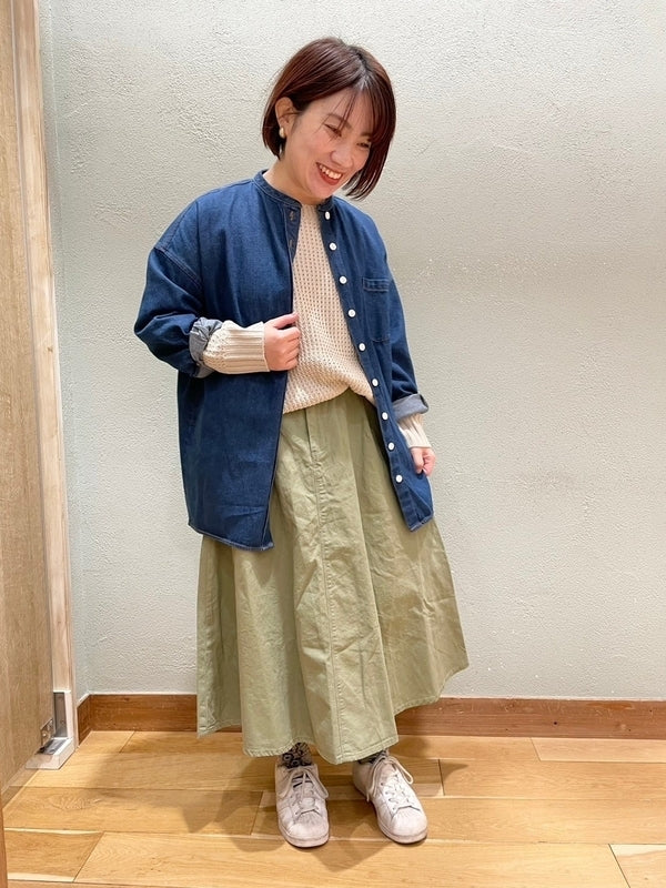 しっかりデニムBigシャツ