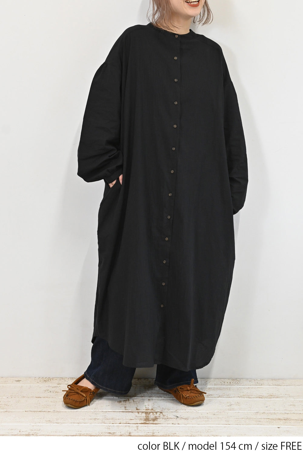 ゆったりボリュームワンピース